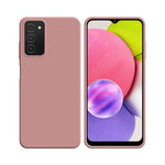 Funda Silicona Compatible con Samsung Galaxy A03s A037 Rosa