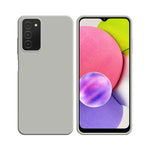 Funda de Silicona Compatible con Samsung Galaxy A03s A037 Blanca