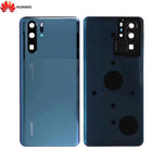 Cache Arri¨¨re Original pour Huawei P30 Pro/P30 Pro New Edition 02353DGH Bleu