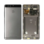 Premium Back Cover kanggo Huawei P9 Black