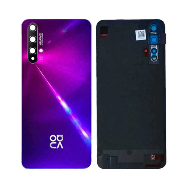 Premium Back Cover kanggo Huawei Nova 5T Purple