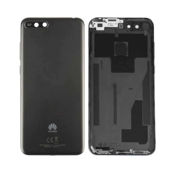 Premium Back Cover kanggo Huawei Y6 2018 Black