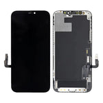 Ecran Tactile Hard Oled Partner-Pack pour pour Apple iPhone 12/iPhone 12 Pro (IC Removable x10) Noir