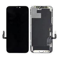 Ecran Tactile Hard Oled Partner-Pack pour pour Apple iPhone 12/iPhone 12 Pro (IC Removable x10) Noir