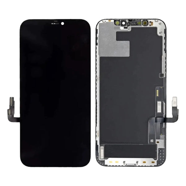 Ecran Tactile Incell FHD LTPS Partner-Pack pour pour Apple iPhone 12/iPhone 12 Pro ( COF) (x10) Noir