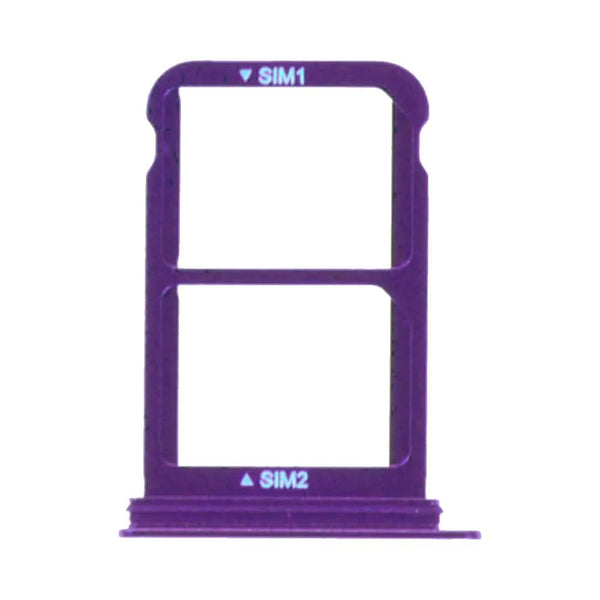 Premium Sim Tray kanggo Huawei P20 Purple