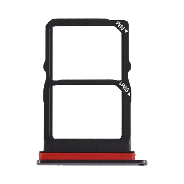 Premium Sim Tray kanggo Huawei P30 Black