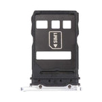 Premium Sim Tray kanggo Huawei P40 Silver
