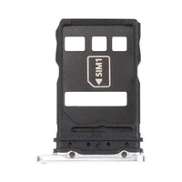 Premium Sim Tray kanggo Huawei P40 Silver