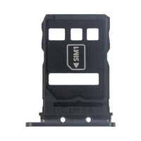 Premium Sim Tray kanggo Huawei P40 Black