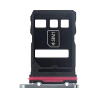 Premium Sim Tray kanggo Huawei P40 Pro Putih