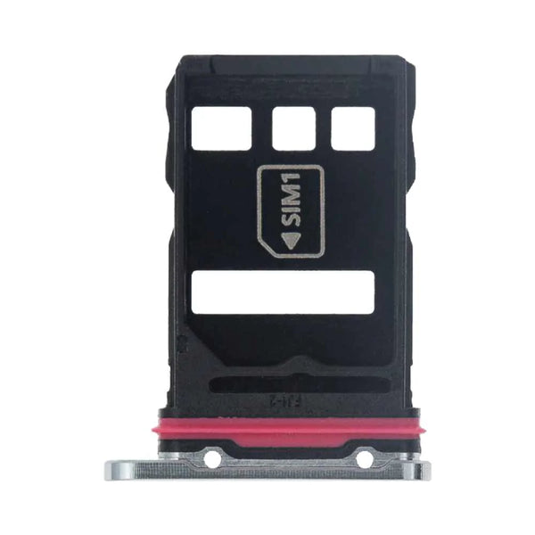 Premium Sim Tray kanggo Huawei P40 Pro Putih