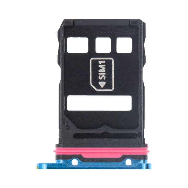 Premium Sim Tray kanggo Huawei P40 Pro Biru