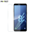 PROTECT Kaca Tempered Klasik kanggo Samsung Galaxy A8 2018 A530 Transparan