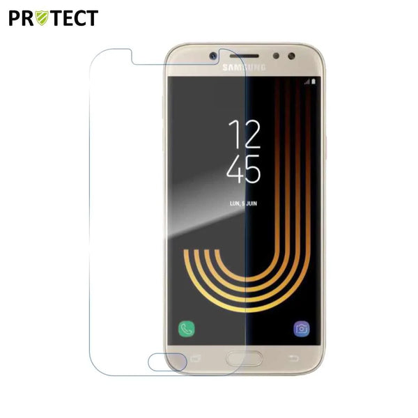 PROTEKSI Kaca Tempered Klasik kanggo Samsung Galaxy J5 2017 J530 Transparan
