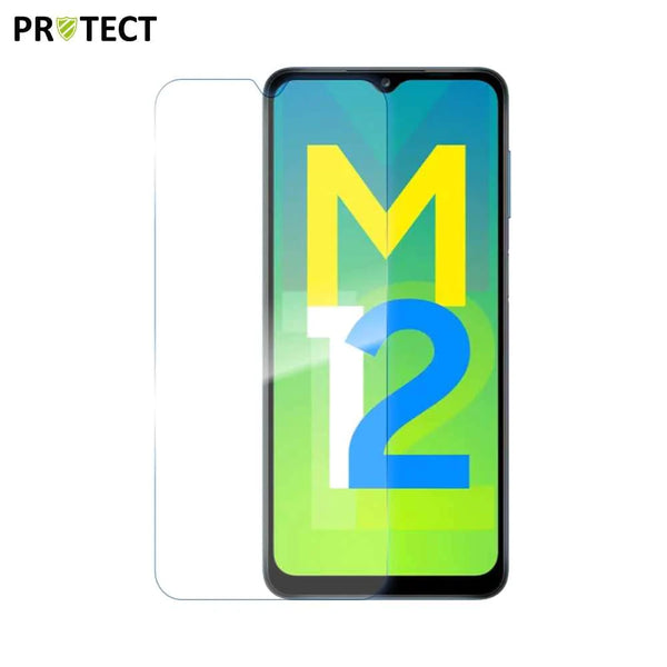 PROTECT Kaca Tempered Klasik kanggo Samsung Galaxy M12 M127 Transparan