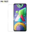 PROTECT Kaca Tempered Klasik kanggo Samsung Galaxy M21 M215 Transparan