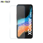 PROTEKSI Kaca Tempered Klasik kanggo Samsung Galaxy Xcover 6 Pro G736 Transparan