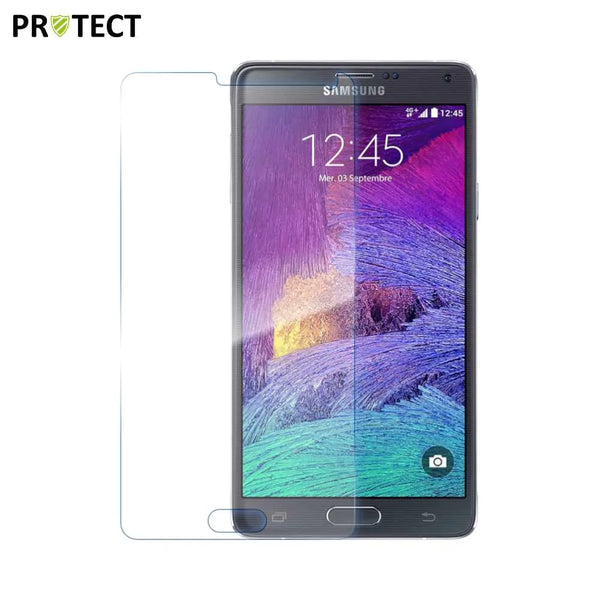 PROTECT Kaca Tempered Klasik kanggo Samsung Galaxy Note 4 N910 Transparan