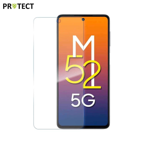 PROTECT Kaca Tempered Klasik kanggo Samsung Galaxy M52 5G M526 Transparan