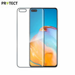 MELINDUNGI Kaca Terbaja Penuh untuk Huawei P40 Hitam