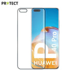 MELINDUNGI Kaca Terbaja Penuh untuk Huawei P40 Pro Hitam