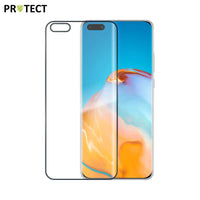 MELINDUNGI Kaca Terbaja Penuh untuk Huawei P40 Pro Plus Hitam