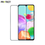 PROTEKSI Kaca Tempered Penuh untuk Samsung Galaxy A41 A415 Hitam
