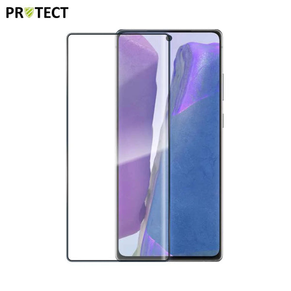 MELINDUNGI Kaca Tempered Penuh untuk Samsung Galaxy Note 20 5G N981/Galaxy Note 20 N980 Hitam