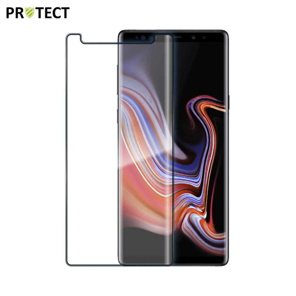 PROTECT Kaca Tempered Penuh kanggo Samsung Galaxy Note 9 N960 Black