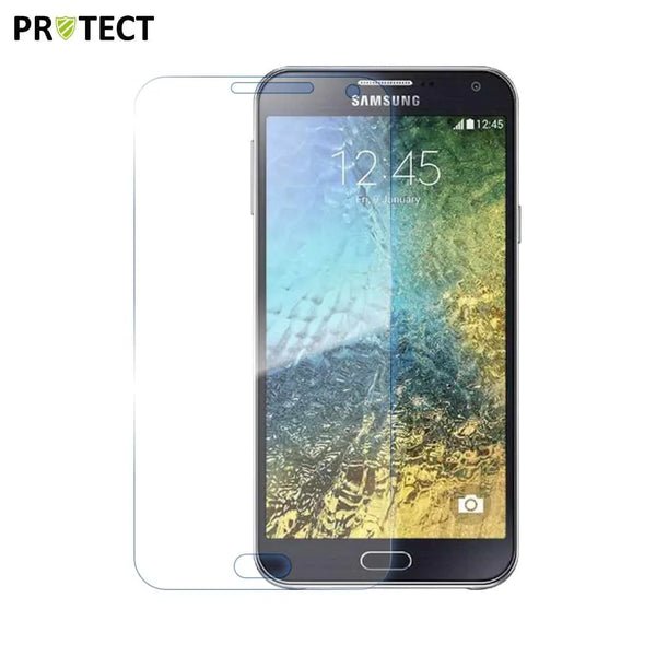 PROTECT Kaca Tempered Klasik kanggo Samsung Galaxy E7 E700 Transparan