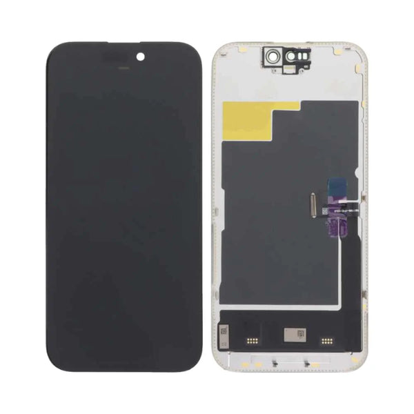 Ecran Tactile Soft Oled pour Apple iPhone 15 Pro (IC Removable) Noir