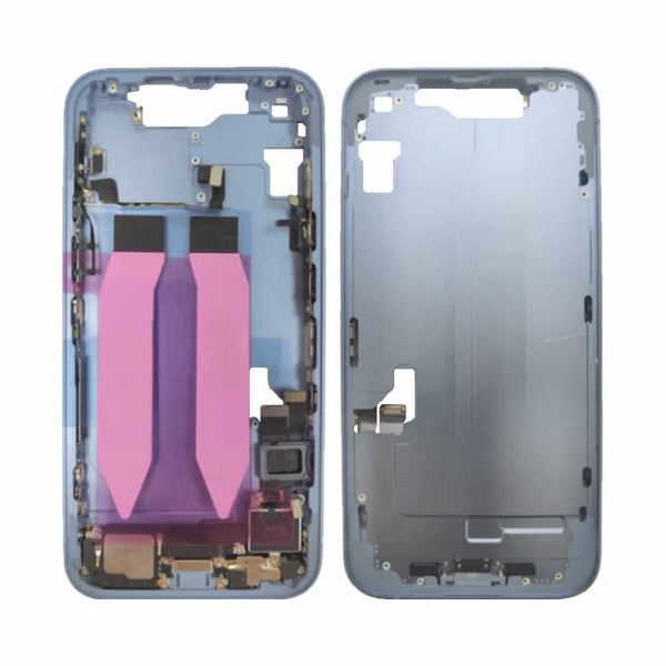 Chassis Intermediaire Original Pulled pour Apple iPhone 14 Bleu
