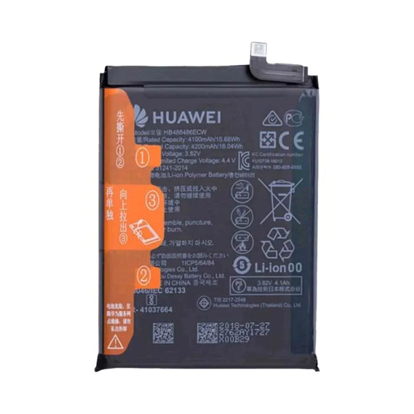 Batterie Original Pulled pour Huawei Mate 20 Pro/P30 Pro/P30 Pro New Edition/Mate 20 X 5G HB486486ECW