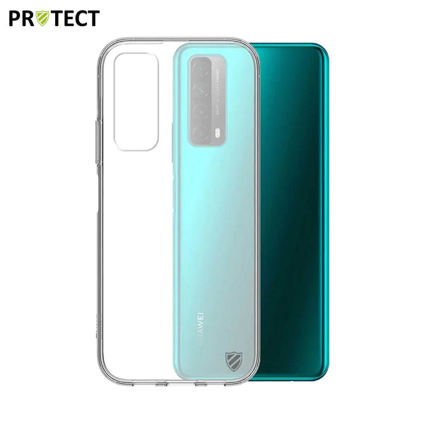 PROTECT Silicone Case kanggo Huawei P Smart 2021 Transparan