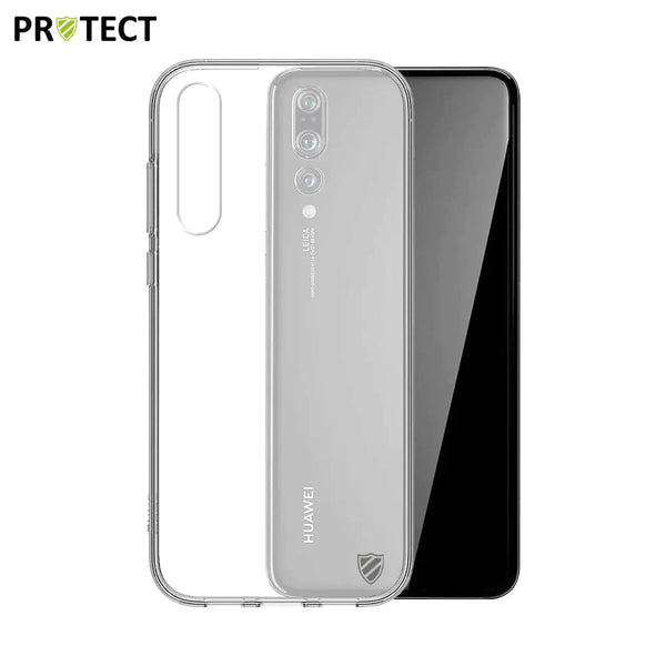 PROTECT Silicone Case kanggo Huawei P20 Pro Transparan