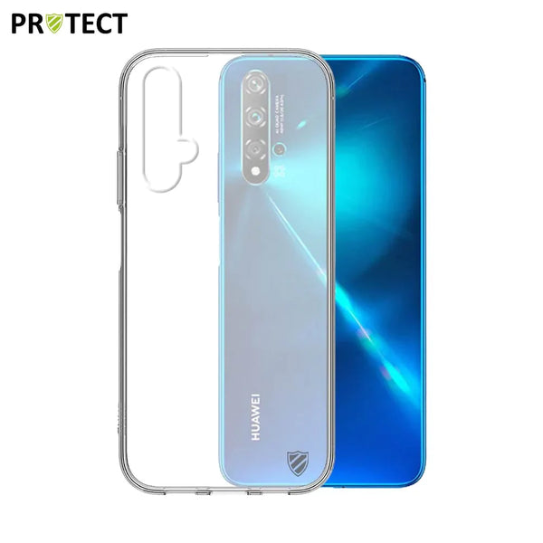 PROTECT Silicone Case kanggo Huawei Nova 5T Transparent