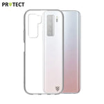 PROTECT Silicone Case kanggo Huawei P40 Lite 5G Transparan