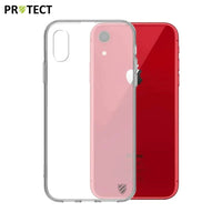 Набор из 10 силиконовых чехлов PROTECT для Apple iPhone XR, прозрачные оптом