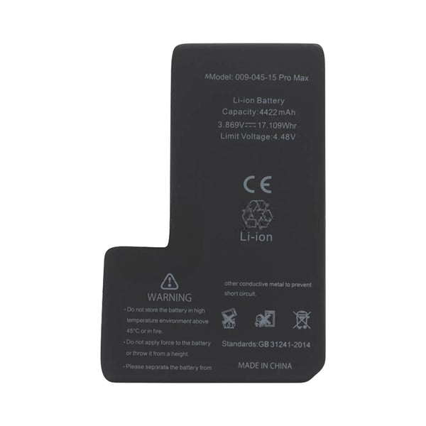 Batterie sans BMS pour Apple iPhone 15 Pro Max