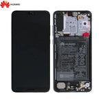 Bloc _cran Complet avec Ch_ssis et Batterie Original pour Huawei P20 Pro 02351WTP Bleu