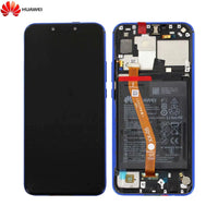 Bloc _cran Complet avec Ch_ssis et Batterie Original pour Huawei P Smart Plus 2018 02352BUH Violet