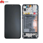 Bloc _cran Complet avec Ch_ssis et Batterie Original pour Huawei P Smart 2019/P Smart Plus 2019 02352HPR 02352HTF 02352JEY 02352JFA Noir