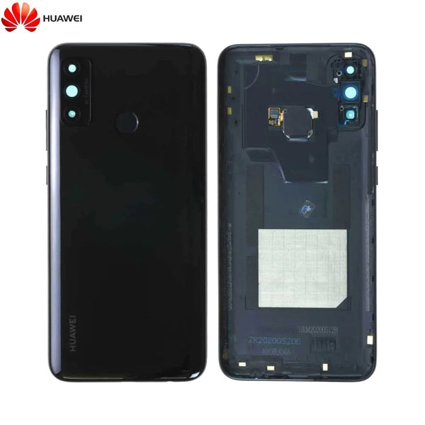 Sampul mburi asli kanggo Huawei P Smart 2020 02353RJW Ireng