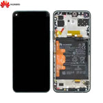 Bloc _cran Complet avec Ch_ssis et Batterie Original pour Huawei P40 Lite 5G 02353SUP Vert