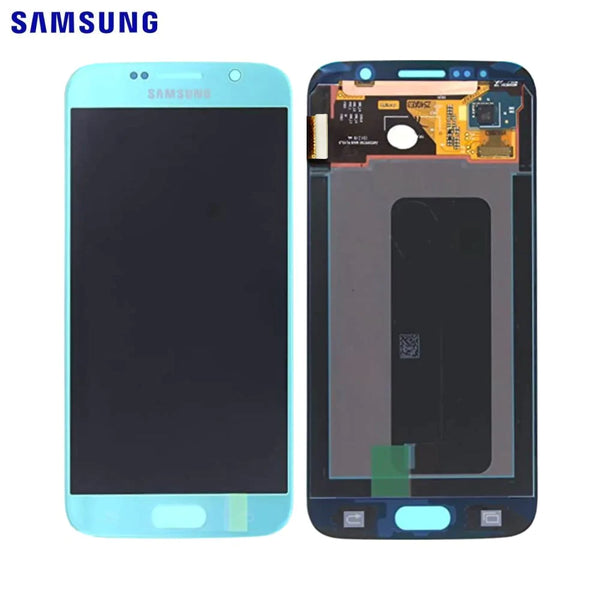 Ecran Tactile Original pour Samsung Galaxy S6 G920 GH97-17260D Bleu