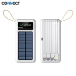 外部バッテリ_ ソ_ラ_パワ_バンク CONNECT MC-BESB01 10000mAh ホワイト