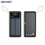 外部バッテリ_ ソ_ラ_パワ_バンク CONNECT MC-BESN01 10000mAh ブラック