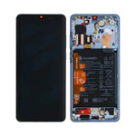Bloc _cran Complet avec Ch_ssis et Batterie Original pour Huawei P30 Pro/P30 Pro New Edition 02352PGH 02353FUT 02354NAD 02354NAG (Official Refurb) Nacre