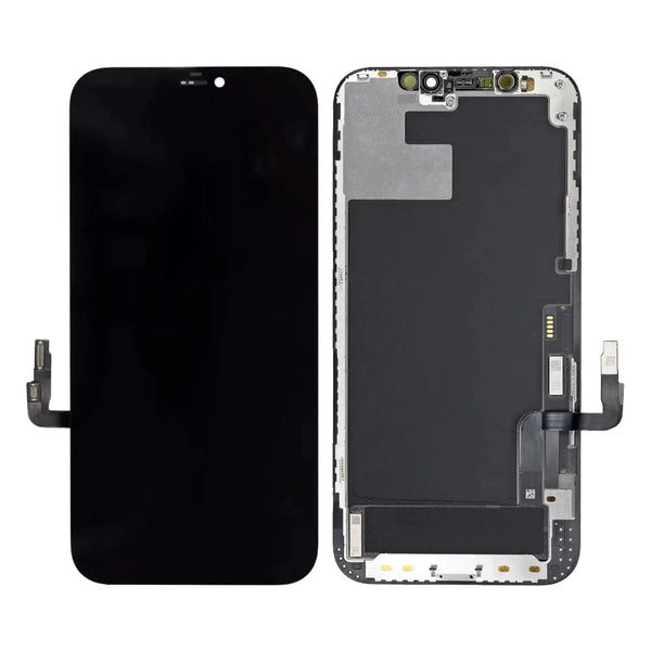 Ecran Tactile Soft Oled pour Apple iPhone 12/iPhone 12 Pro Noir